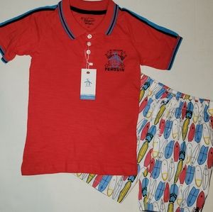 Penguin Polo and Short Set, 4T